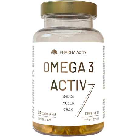 Omega 3 Activ Pharma Activ - 90 kapslí