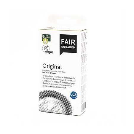 Fair Squared Kondom Original (10 ks) - veganské a fair trade