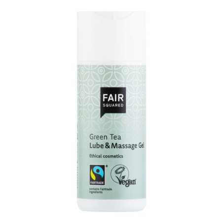 Fair Squared Lubrikační a masážní gel se zeleným čajem 150 ml - veganský a fair trade