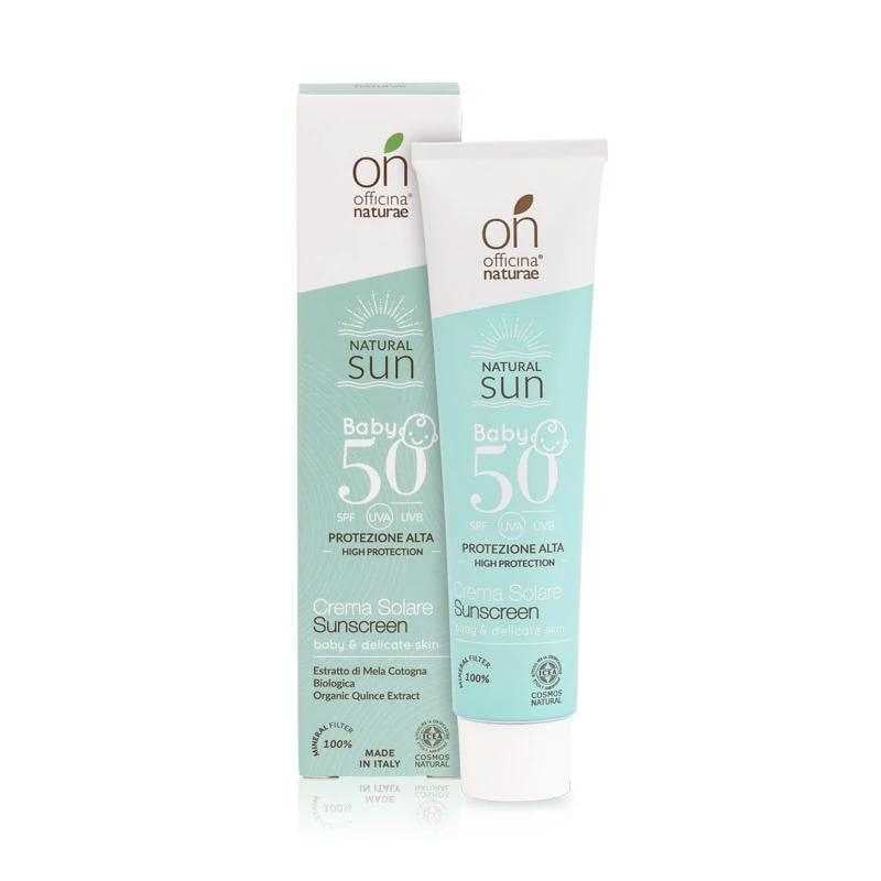 Officina Naturae Opalovací krém pro děti a citlivou pokožku SPF 50 (75 ml) - bez parfemace Officina Naturae Opalovací krém pro děti a citlivou pokožku SPF 50 (75 ml) - bez parfemace