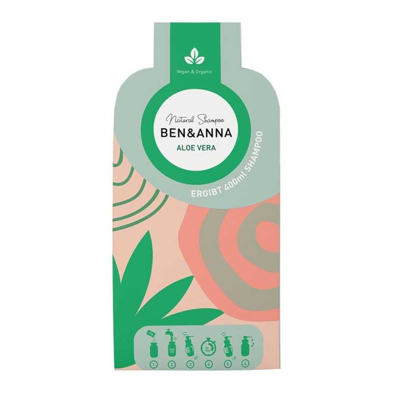 Ben & Anna Šampon v prášku (2×20 g) - Aloe vera - pro citlivou pokožku hlavy Ben & Anna Šampon v prášku (2×20 g) - Aloe vera - pro citlivou pokožku hlavy
