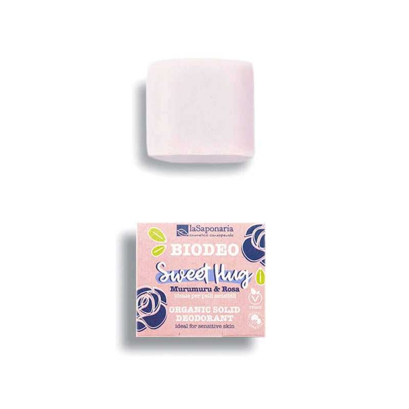 laSaponaria Tuhý deodorant Sweet Hug BIO (40 g) - s vůní jarních květin laSaponaria Tuhý deodorant Sweet Hug BIO (40 g) - s vůní jarních květin