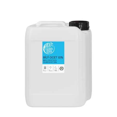 Tierra Verde Bílý ocet 10% 5 l - kanystr - univerzální pomocník do domácnosti