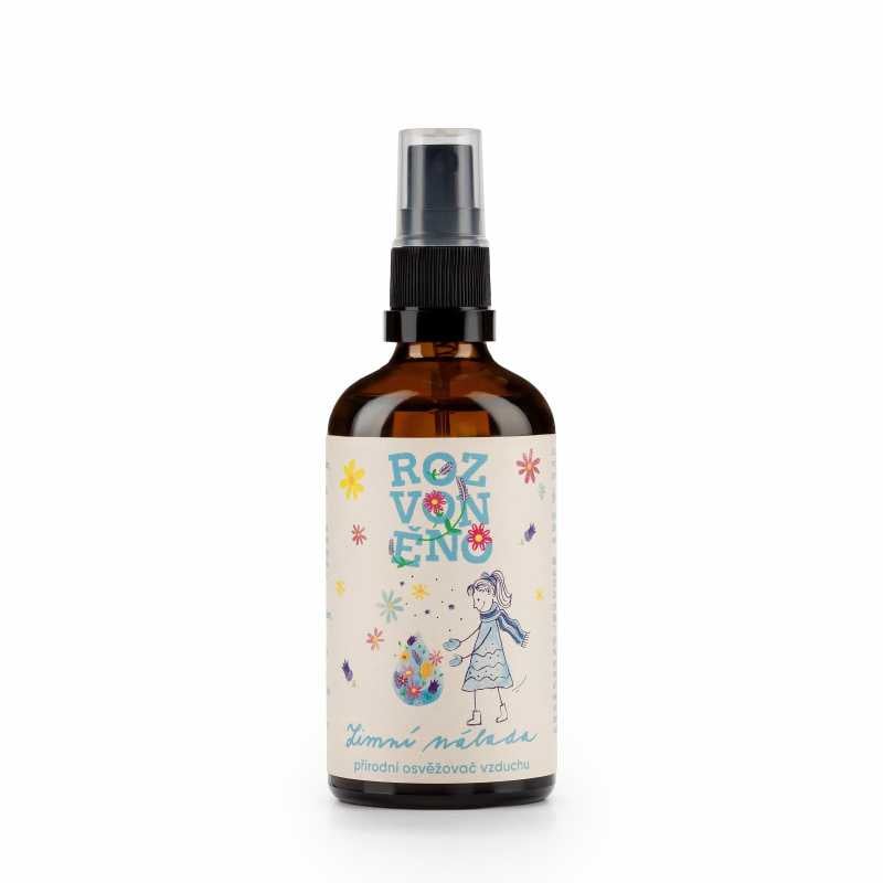 Rozvoněno Osvěžovač vzduchu - Zimní nálada (100 ml) - s pomerančem, hřebíčkem a skořicí Rozvoněno Osvěžovač vzduchu - Zimní nálada (100 ml) - s pomerančem, hřebíčkem a skořicí