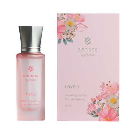 Kvitok Senses Toaletní parfém Lovely (30 ml) - s vůní růže, vanilky a citrusů