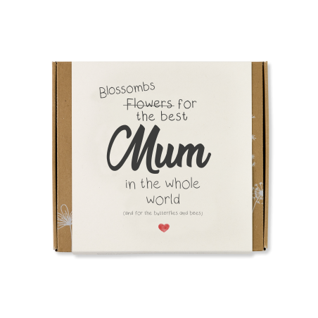 Blossombs Semínkové bomby - Dárková sada střední "Pro nejlepší maminku" (9 ks) - originální dárek pro maminku