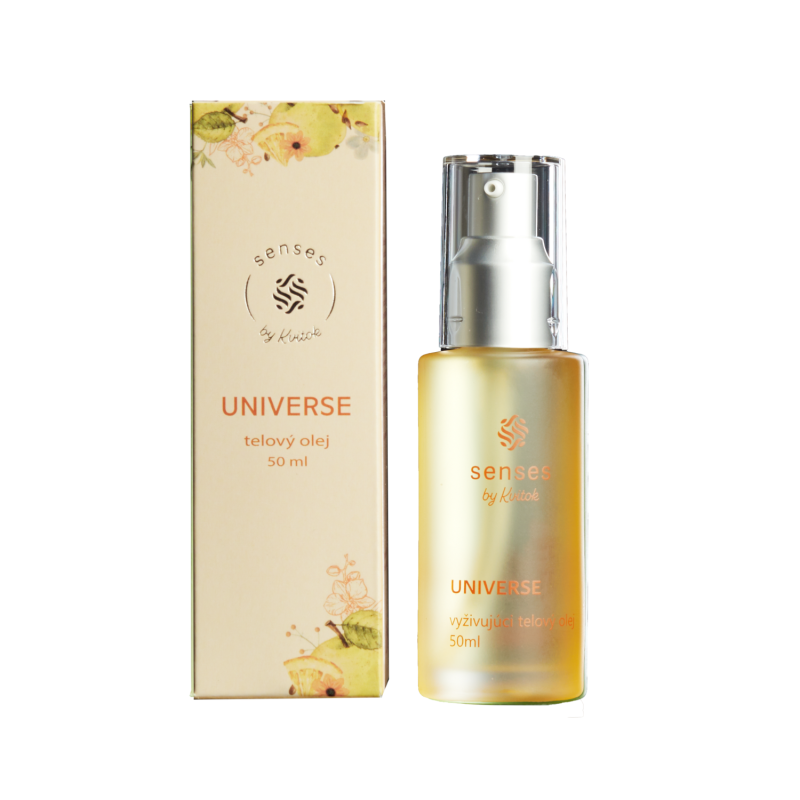 Kvitok Senses Vyživující tělový olej Universe (50 ml) - svěží unisex vůně Kvitok Senses Vyživující tělový olej Universe (50 ml) - svěží unisex vůně