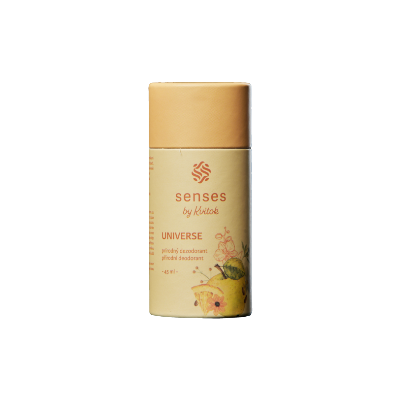 Kvitok Senses Tuhý deodorant Universe (45 ml) - účinný až 24 hodin