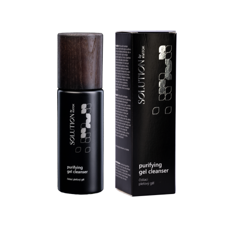 Kvitok Solution Čisticí pleťový gel 80 ml - hloubkové pročištění pleti