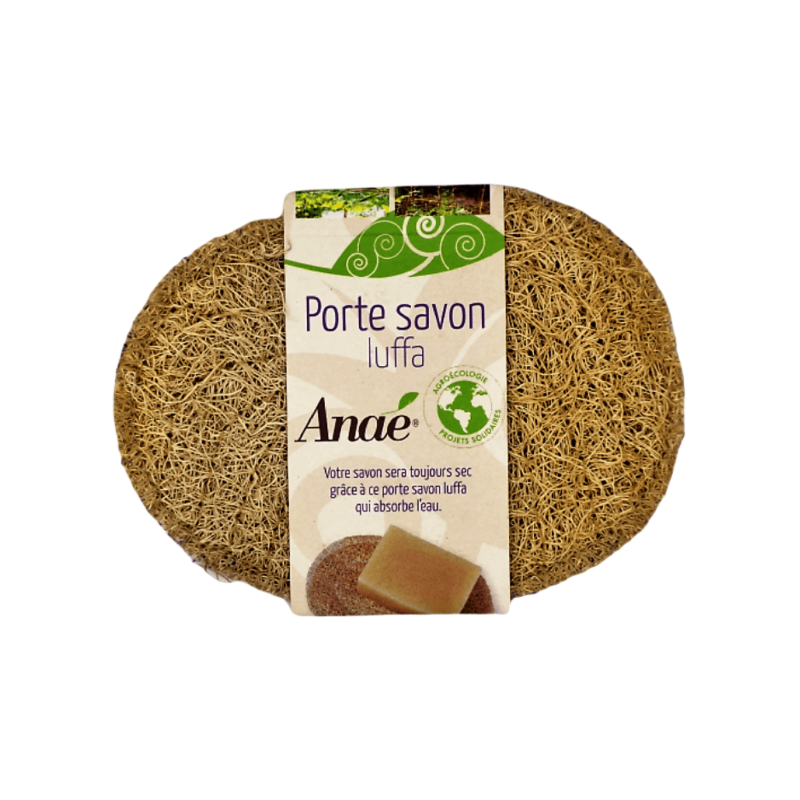 Anaé by Ecodis Lufa podložka na tuhé mýdlo - vstřebá přebytečnou vodu Anaé by Ecodis Lufa podložka na tuhé mýdlo - vstřebá přebytečnou vodu