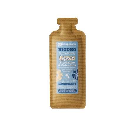 laSaponaria Náplň do roll-on deodorantu Grace - bez vůně BIO (40 ml) - pro citlivou pleť