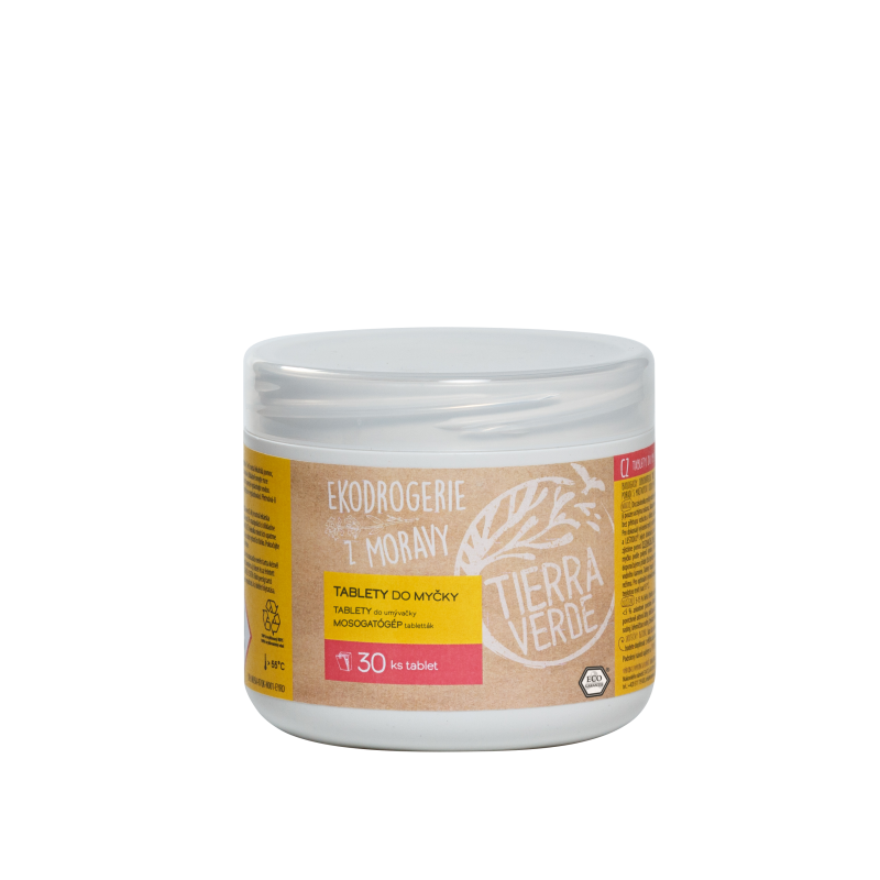 Tierra Verde Tablety do myčky 30 tablet (dóza) - s certifikací ecogarantie®