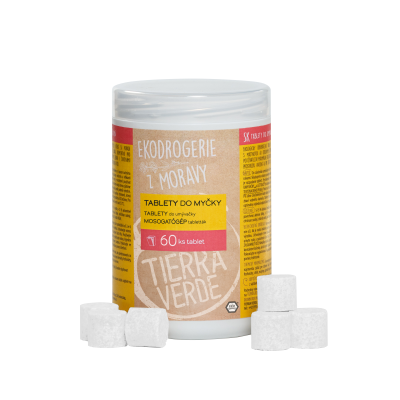 Tierra Verde Tablety do myčky 60 tablet (dóza) - s certifikací ecogarantie®