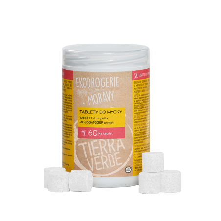 Tierra Verde Tablety do myčky 60 tablet (dóza) - s certifikací ecogarantie®