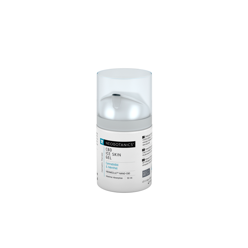 Neobotanics Ice Skin Gel s konopím 50 ml - zchladí při ztuhlosti svalů Neobotanics Ice Skin Gel s konopím 50 ml - zchladí při ztuhlosti svalů