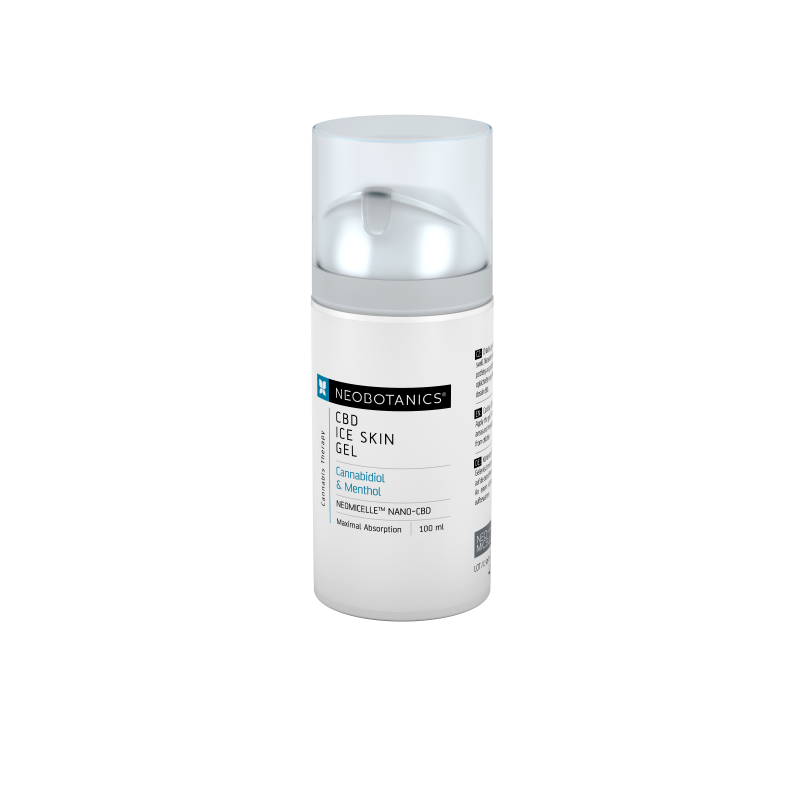 Neobotanics Ice Skin Gel s konopím 100 ml - zchladí při ztuhlosti svalů Neobotanics Ice Skin Gel s konopím 100 ml - zchladí při ztuhlosti svalů