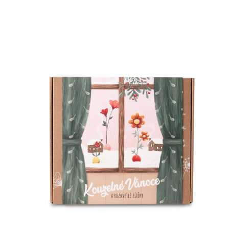 Blossombs Semínkové bomby - Dárková sada střední - Kouzelné Vánoce (9 ks) - originální vánoční dárek