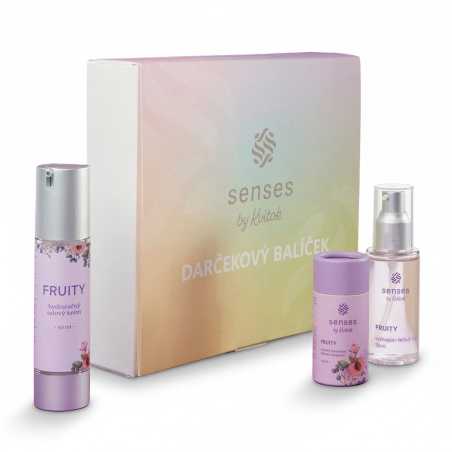 Kvitok Senses Dárková sada Fruity - tři voňavé poklady v balíčku