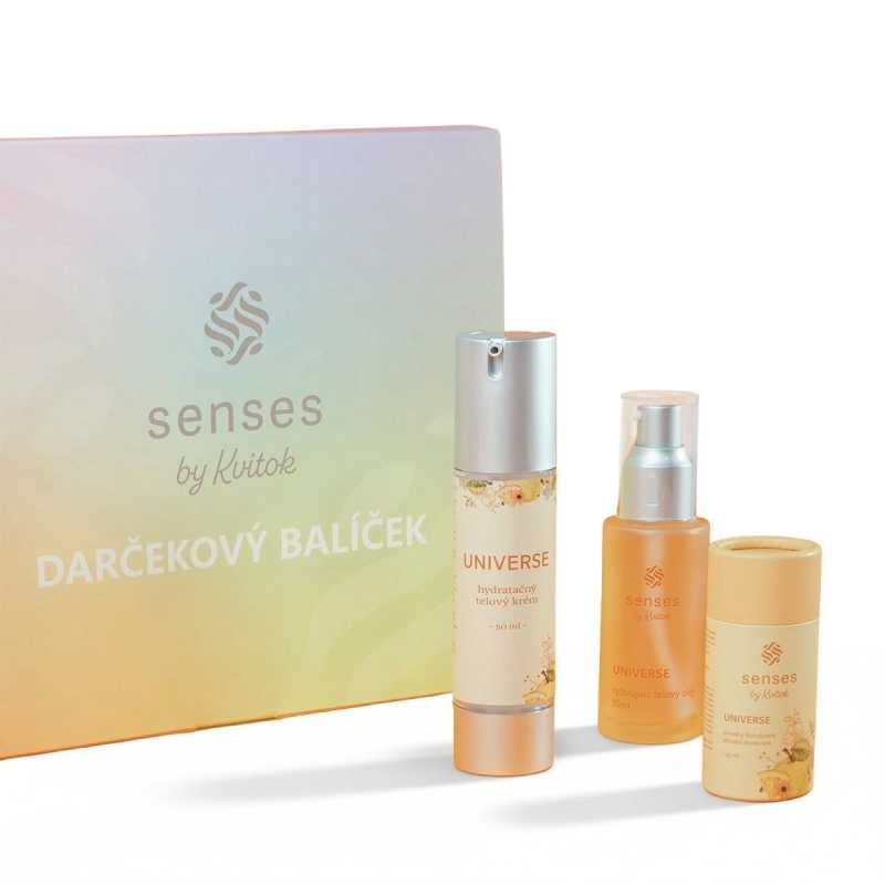 Kvitok Senses Dárková sada Universe - tři voňavé podklady v balíčku Kvitok Senses Dárková sada Universe - tři voňavé podklady v balíčku
