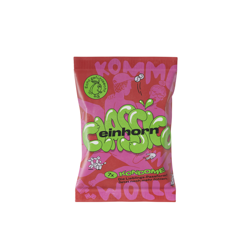Einhorn Kondomy Classic 7 ks - veganské, bez parfemace