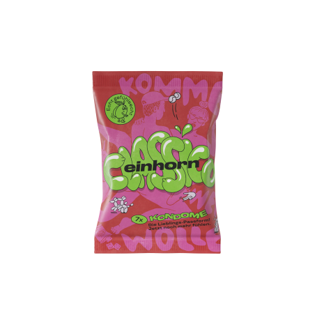 Einhorn Kondomy Classic 7 ks - veganské, bez parfemace