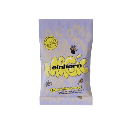 Einhorn Kondomy Magic 3 ks - s tenkou stěnou