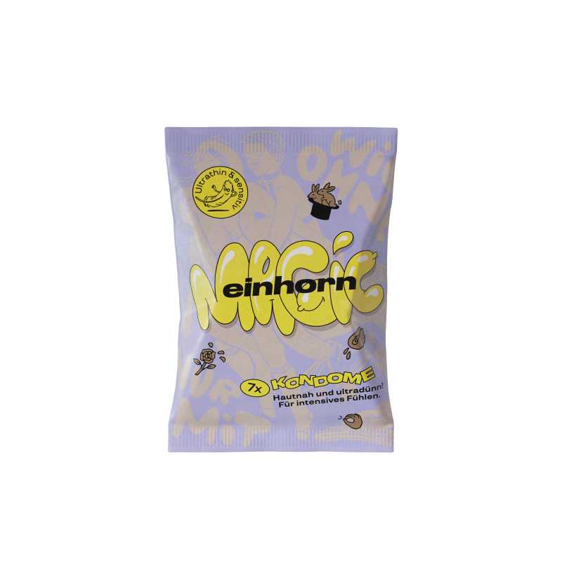 Einhorn Kondomy Magic 7 ks - s tenkou stěnou Einhorn Kondomy Magic 7 ks - s tenkou stěnou
