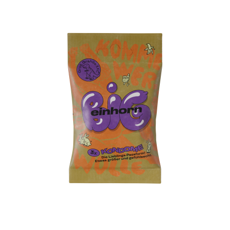 Einhorn Kondomy Big 3 ks - veganské, bez parfemace