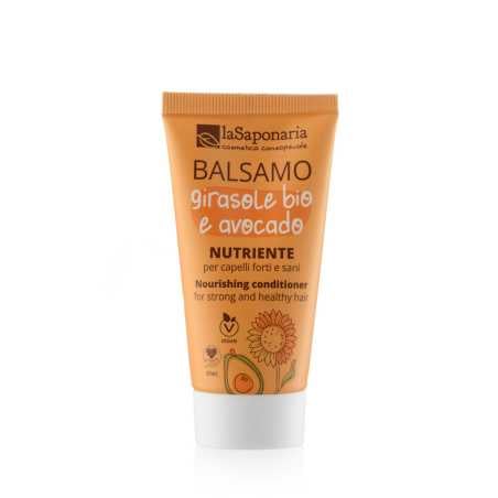 laSaponaria Vyživující kondicionér se slunečnicí a avokádem pro suché a poškozené vlasy 30 ml