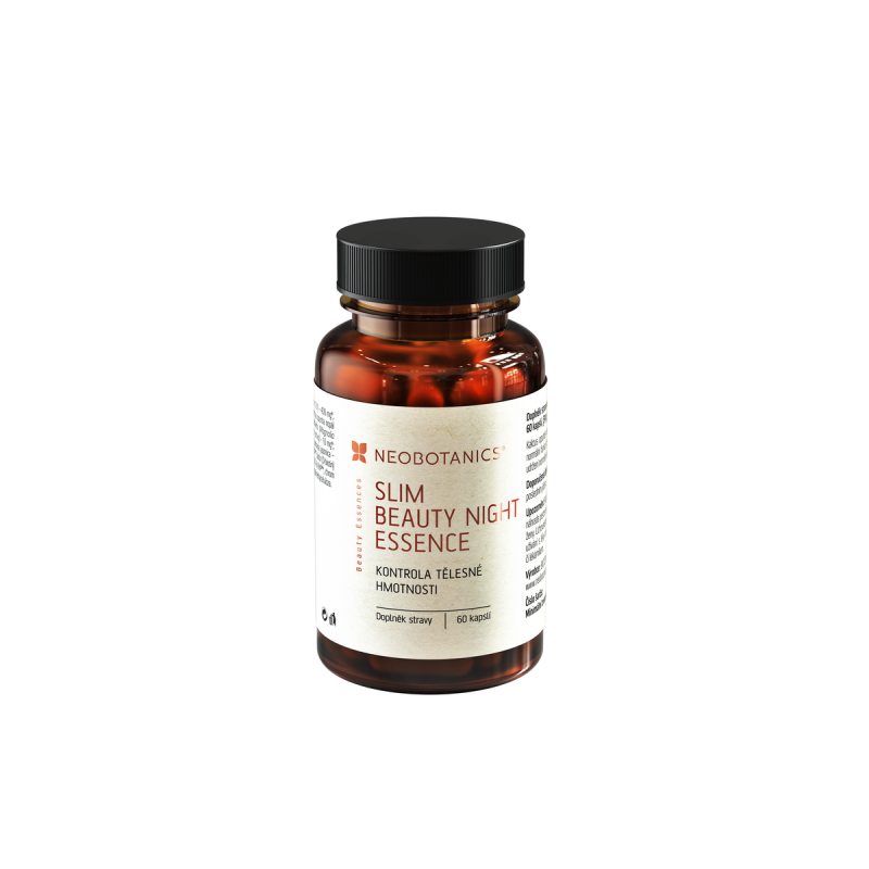 Neobotanics Slim Beauty Night Essence (60 kapslí) - pomáhá efektivně zpracovávat tuky a cukry Neobotanics Slim Beauty Night Essence (60 kapslí) - pomáhá efektivně zpracovávat tuky a cukry