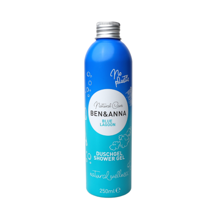 Ben & Anna Sprchový gel - Blue Lagoon (250 ml) - povzbuzující vůně oceánu