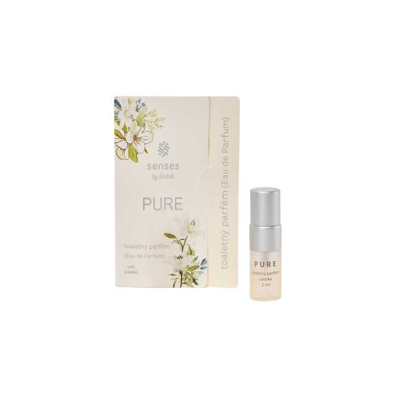 Kvitok Senses Toaletní parfém Pure - vzorek (2 ml) - jasmínově květinová vůně