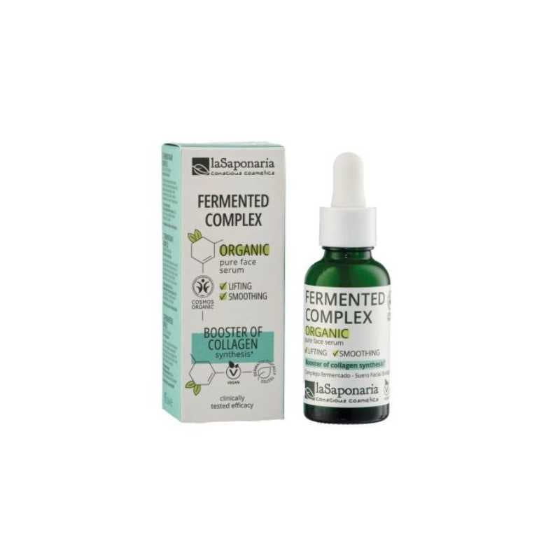 laSaponaria Pleťové sérum - Fermentovaný komplex BIO (30 ml) - pro pružnější, zářivější a hladší pleť laSaponaria Pleťové sérum - Fermentovaný komplex BIO (30 ml) - pro pružnější, zářivější a hladší pleť