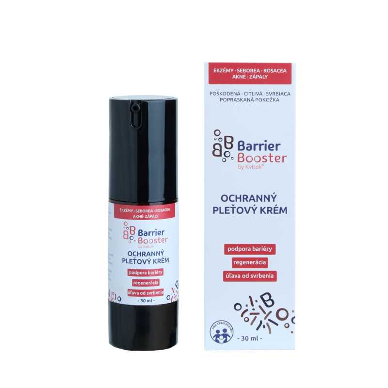 Kvitok Barrier Booster Ochranný pleťový krém (30 ml) - s rostlinnými ceramidy a bambuckým máslem