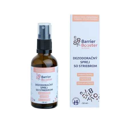Kvitok Barrier Booster Deodorant ve spreji se stříbrem (50 ml) - vhodný i na nohy