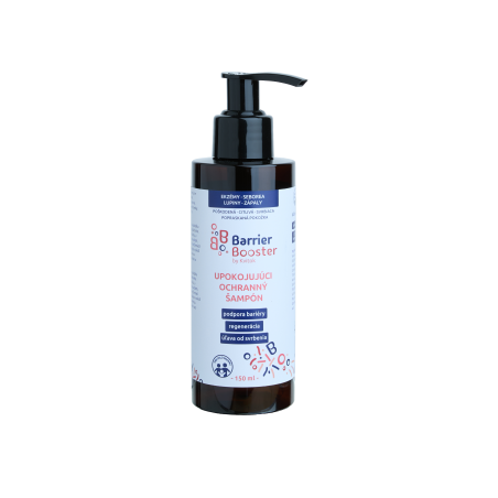 Kvitok Barrier Booster Zklidňující ochranný šampon (150 ml) - s ovesnými extrakty a levandulovou vodou