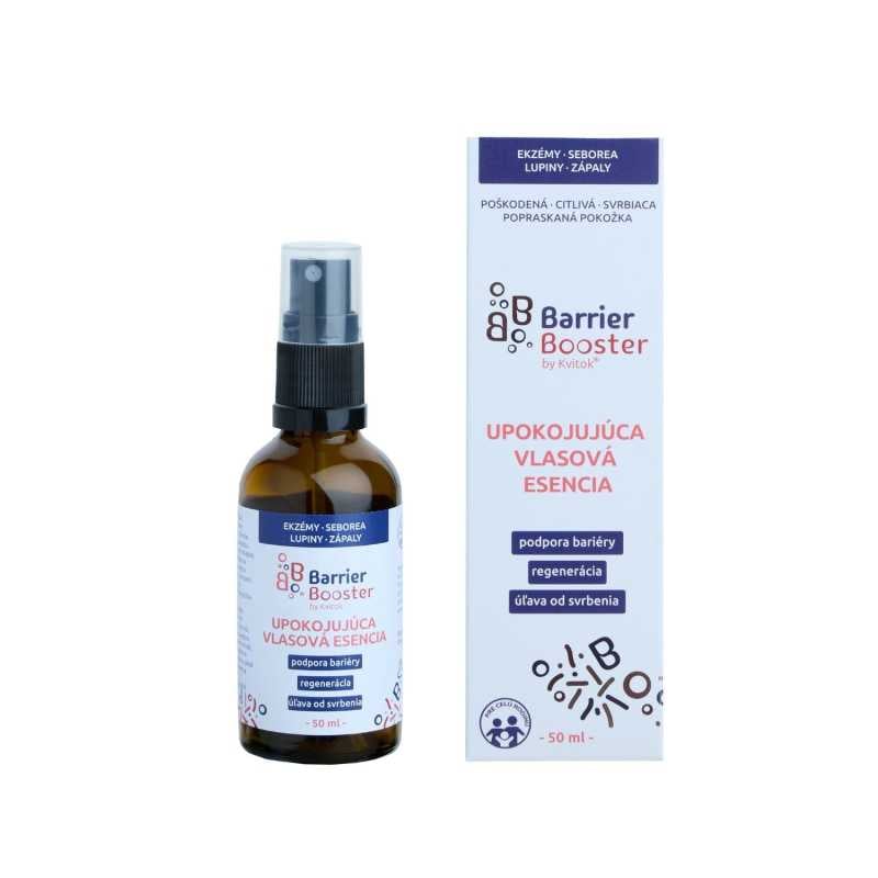Kvitok Barrier Booster Zklidňující vlasová esence (50 ml) - obohacené o ovesné extrakty a levandulovou vodu Kvitok Barrier Booster Zklidňující vlasová esence (50 ml) - obohacené o ovesné extrakty a levandulovou vodu