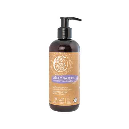 Tierra Verde Tekuté mýdlo na ruce - BIO Mateřídouška 290 ml - s českým bio jitrocelem