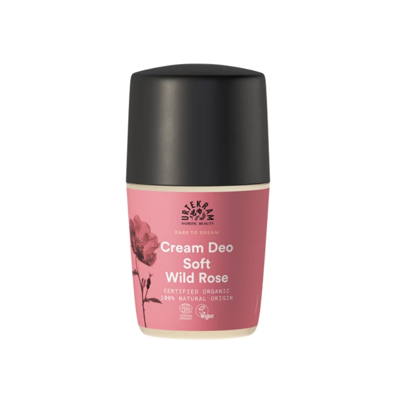 Urtekram Krémový deodorant roll-on s šípkovou růží BIO (50 ml) Urtekram Krémový deodorant roll-on s šípkovou růží BIO (50 ml)