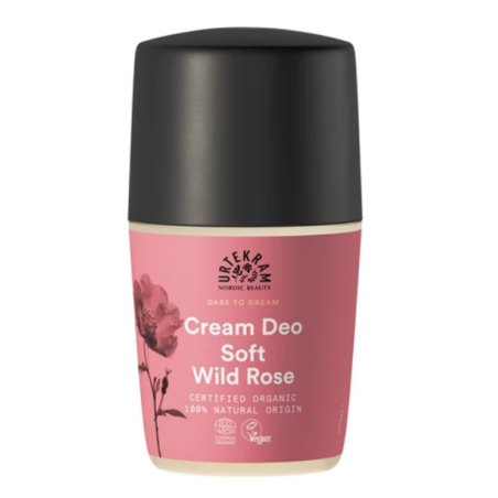 Urtekram Krémový deodorant roll-on s šípkovou růží BIO (50 ml)