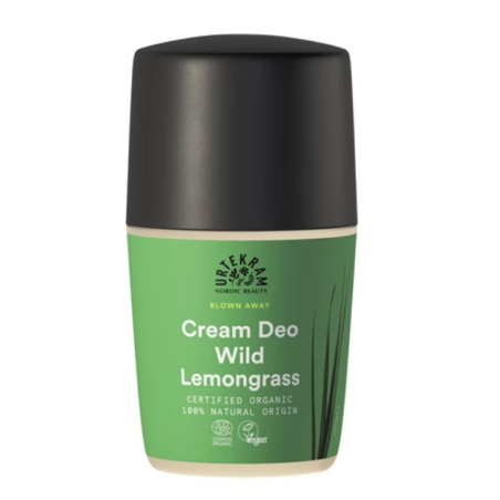 Urtekram Krémový deodorant roll-on s citron. trávou BIO (50 ml)