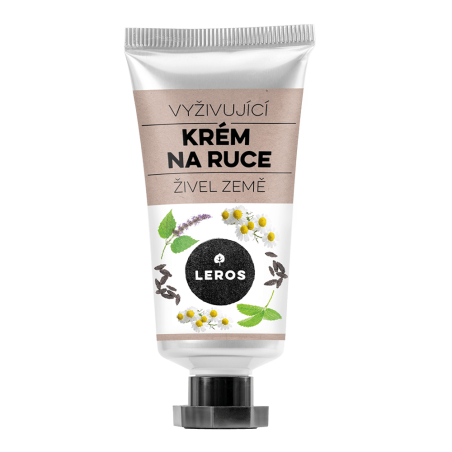 LEROS Krém na ruce BIO - Živel země 30 ml - s vůní pačuli a fazole tonky