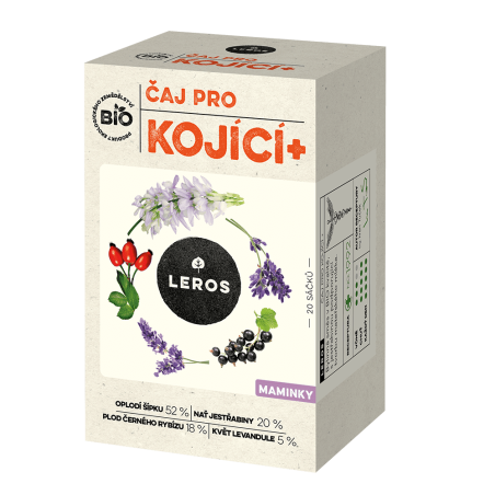 LEROS Čaj pro kojící+ BIO - nálev. sáčky (20 x 2 g) - podpora tvorby mateřského mléka