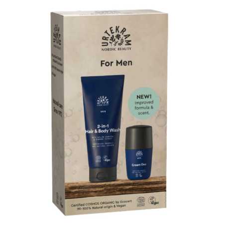 Urtekram Dárková sada pro muže (2 ks) - rozmazlení pro pánské pokolení