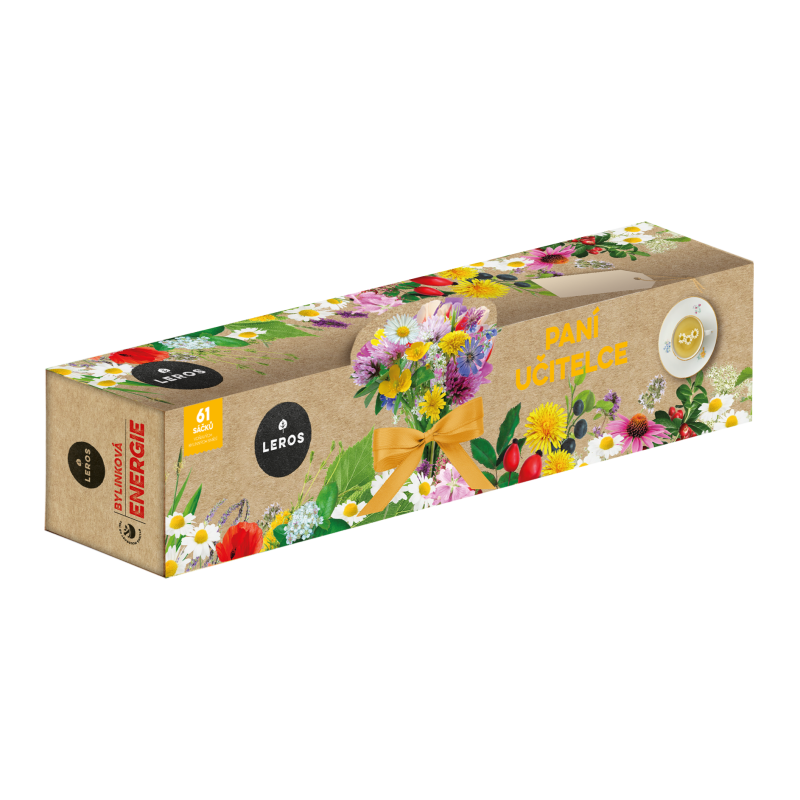 LEROS Dárková sada (3 x 20 nálev. sáčků) - Paní učitelce - ideální dárek ke konci škol. roku