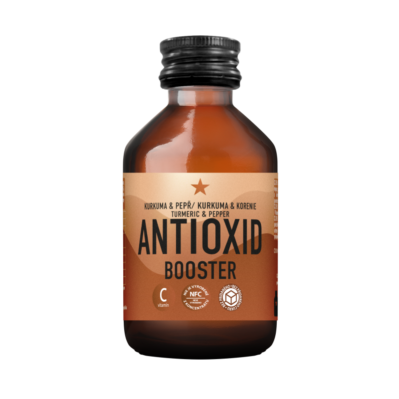 LEROS Healthy booster Kurkuma & Pepř Antioxid shot (100 ml) - pro očištění těla LEROS Healthy booster Kurkuma & Pepř Antioxid shot (100 ml) - pro očištění těla