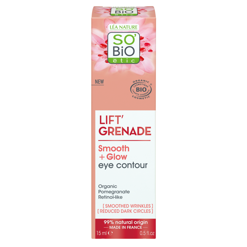 SO’BiO étic Péče o okolí očí Lift'Grenade BIO (15 ml) - s granátovým jablkem SO’BiO étic Péče o okolí očí Lift'Grenade BIO (15 ml) - s granátovým jablkem