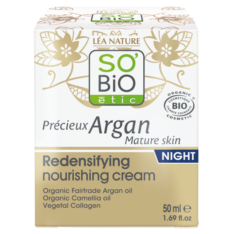 SO’BiO étic Anti-age Precieux Krém noční výživný a zpevňující GOLD BIO (50 ml) - ideální pro zralou pleť SO’BiO étic Anti-age Precieux Krém noční výživný a zpevňující GOLD BIO (50 ml) - ideální pro zralou pleť