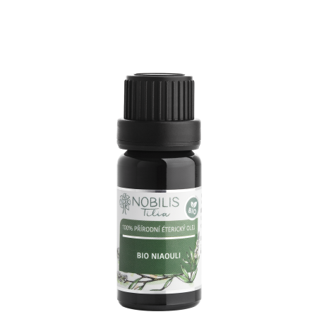 Nobilis Tilia Éterický olej - BIO Niaouli (10 ml) - na ztuhlé svaly a cesty dýchací