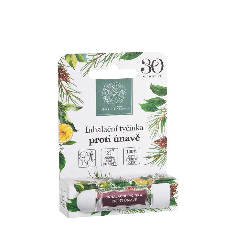 Nobilis Tilia Inhalační tyčinka proti únavě - rychlá vzpruha bez kofeinu Nobilis Tilia Inhalační tyčinka proti únavě - rychlá vzpruha bez kofeinu